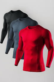 T-shirt de compression athlétique professionnel pour homme, respirant, à séchage rapide, en polyester, avec technologie Cool Pass, design vierge - Product Image 4