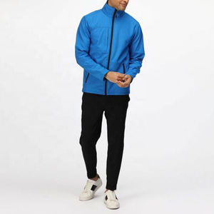 <b>Men's</b> Blue Softshell Jacket <b>Waterproof</b> Breathable Zip Up <b>Winter</b> Outdoor <b>Coat</b> - Product Image 5