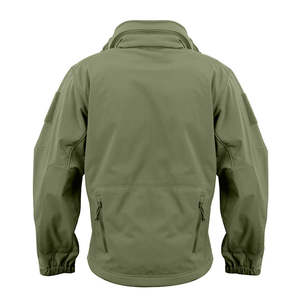 Chaqueta Softshell de Invierno para Hombre, para Camping y Caza al Aire Libre, Cuello Alto, Impermeable, Transpirable y Ecológica - Product Image 6