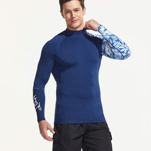 Camiseta de Protección Solar para Hombre, Duradera, Transpirable, de Manga Larga, Ajustada, de Secado Rápido, para Surf, Snorkel y Actividades Acuáticas - Product Image 4