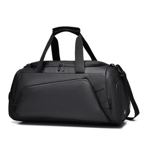 Bolsa Deportiva Unisex de Poliéster, 20-30L, Cierre de Cremallera, para Gimnasio, Fitness, Viajes, Azul Sólido, Negro, Estilo Casual, Asa Suave y Resistente - Product Image 6