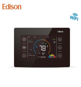 Tiết kiệm năng lượng wifi thông minh nhiệt cho máy bơm nhiệt PVC tự động hóa nhà đa-giai đoạn màn hình cảm ứng tuya/ZigBee tương thích bệnh viện - Product Image 1