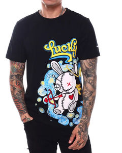 เสื้อยืดคอกลมทรงปกติสำหรับผู้ชาย น้ำหนัก 150 กรัม ระบายอากาศได้ดี ผลิตจากผ้าฝ้าย 100% แห้งเร็ว เป็นมิตรกับสิ่งแวดล้อม พร้อมกระเป๋าพิมพ์ลายลำลอง - Product Image 1