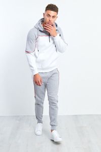 Nouveaux ensembles de survêtements décontractés en coton pour hommes, prix de gros, personnalisation OEM, sweats à capuche et pantalons de survêtement athleisure - Product Image 2