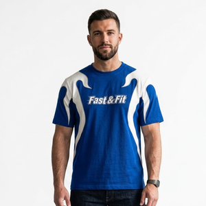 Camiseta Personalizada para Hombre, de Algodón 100%, Lavado Ácido, Estampado Ecológico, Corte Cuadrado - Product Image 1