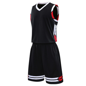 Conjunto de Uniforme de Baloncesto Personalizado, Jersey y Pantalones Cortos de Malla Suave, Transpirable y de Secado Rápido, Ropa Deportiva para Adultos, Jóvenes, Clubes y Escuelas - Product Image 2