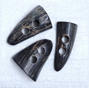 Boutons à bascule uniques en corne de buffle et de bœuf pour vêtements faits main, boutons à bascule en corne de buffle véritable, logo personnalisé, taille personnalisée - Product Image 5