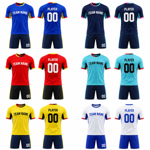 Ensemble Maillot et Short de Football Personnalisé pour Enfants, Sublimé, Léger, Respirant, Séchage Rapide, Tenue d'Équipe OEM - Product Image 2