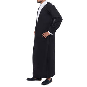 2026 New Arrival Men's Jubba Best Selling Islamic <b>Kaftan</b> with Custom Logo Solid Color High Quality Design <b>for</b> <b>Sale</b> - Product Image 2