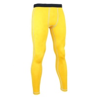 Leggings de Yoga para Hombre, Cintura Alta, Ropa Deportiva para Gimnasio, Compresión para Correr, Secado Rápido, Transpirables, Tela Inteligente de Cuatro Vías