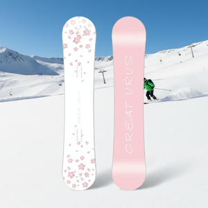 Juego de Tabla de Snowboard QYWX de Fibra de Carbono y Madera de Álamo para Mujer, Diseño Bidireccional y Versátil para Principiantes e <span class=keywords><strong>Intermedios</strong></span>, Esquí Freestyle - Product Image 6