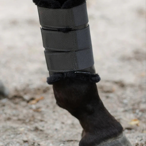 Bottes d'équitation personnalisées avec protection des tendons et des articulations, bottes amortissantes fabriquées au Pakistan pour l'équitation - Product Image 3