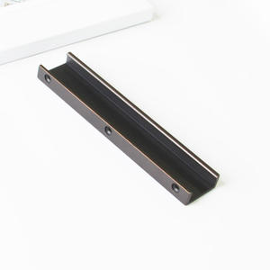 ODM Modern Minimalist Aluminum Alloy Edge <b>Pull</b> Cabinetry Handles for Kitchen Cabinet Cupboard Bathroom <b>Drawer</b> Furniture Hardware - Product Image 3