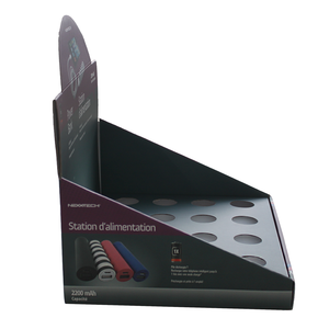 Exhibidores de Cartón Corrugado Reciclable Personalizados para Escritorio, para Electrónicos, con Cierre Magnético, Impresión a Cuatro Colores - Product Image 3