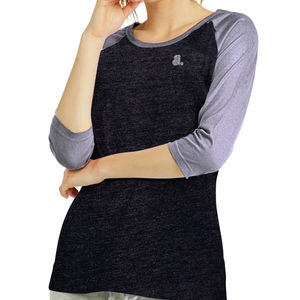 Camiseta de Mujer Ecológica 100% Algodón Orgánico con Logotipo, Informal, de Verano, Transpirable, de Secado Rápido, Cuello Redondo, Color Sólido - Product Image 3