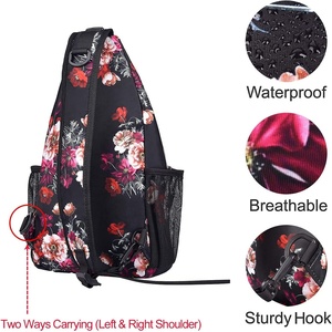 Fully Sublimated Cross Body Backpack for Travel Hiking Daypack Crossbody Shoulder Chest Bags - Product Image 5
