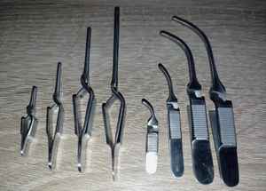 Hospital Grade Debakey Bulldog Vascular Clamps Forceps <b>Set</b> 8 PCS for Surgery Procedures Curved CE Certified - Product Image 4