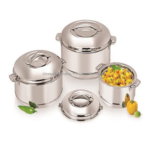 Pot chauffante en acier inoxydable, Casserole Royal, pour aliments chauds, avec couvercle et poignée, Max pot chaud - Product Image 2