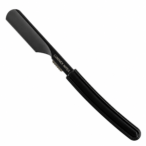 Navaja de Afeitar Recta Vintage Luminex Impex con Mango de Concha de Abulón y Acero al Carbono, Lista para Usar en Barberías y Salones - Product Image 1
