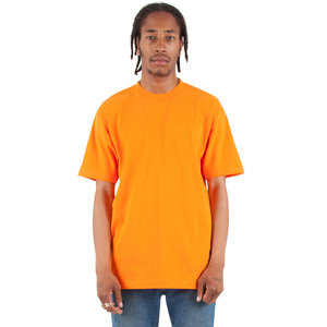 T-shirts en coton vierges de qualité supérieure pour hommes, 7,5 oz, coupe ample, respirants, sérigraphiés, col rond, vente en gros | - Product Image 5