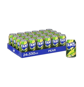 Refresco de Pera Fanta, 24 Latas de 330 ml, Contiene 16 g de Carbohidratos por Lata de 330 ml, 4.7 g por 100 ml, Servicio de Pedidos al por Mayor - Product Image 5