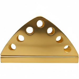 Support élégant en métal noir pour serviettes avec calligraphie arabe, distributeur de mouchoirs décoratif moderne sur pied, décoration islamique - Product Image 3