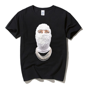 T-shirt d'été pour homme, manches longues, coupe ajustée, 100% coton, 200 grammes, grande taille - Product Image 1