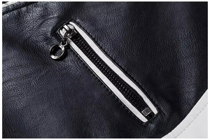 Veste en cuir vintage décontractée personnalisée pour homme, tenue pour la saison froide, veste de motard tendance par MIANBRO ENTERPRISES - Product Image 6