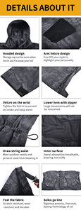 Black Leather Plus Size Breathable Full Sleeve Motorcycle Style Jacket All Seasons Wear - Product Image 4