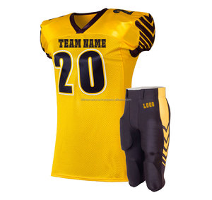 Ensemble d'uniformes de football américain personnalisés de haute qualité 2026 – Maillot et pantalon d'entraînement respirants sublimés pour jeunes/adultes - Product Image 3