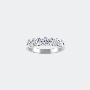 1.40CTW Oval Cut Lab Grown Prong <b>Set</b> 10K <b>Gold</b> for Certified Luxury Engagement <b>Ring</b> - Product Image 5