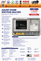 Analyseur de spectre Agilent E4408B reconditionné, testeur d'analyse de signaux RF et micro-ondes