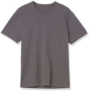 เสื้อยืดผู้ชายไซส์ใหญ่ สีเทา ผ้าถักลาย คอตตอน น้ำหนักเบา ระบายอากาศได้ดี ทรงหลวม สวมใส่ได้ทั้งแบบลำลองและเป็นทางการ เป็นมิตรกับสิ่งแวดล้อม ไซส์พลัส แขนสั้น - Product Image 1