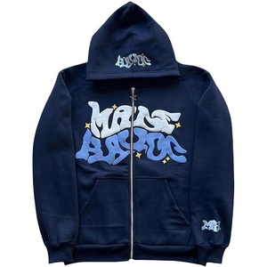 Sudadera con Capucha Extra Grande para Hombre, de Primera Calidad, 100% Poliéster, Estilo Hip Hop Urbano de Lujo para Invierno, con Logotipo Personalizado, Transpirable - Product Image 4