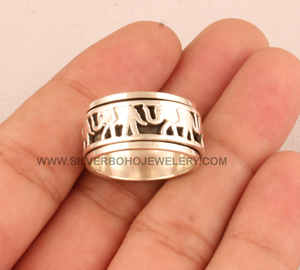 Wholesale Lucky Elephant Band <b>Ring</b> 925 Sterling Silver Gemstone Bezel Setting Minimalist Stackable <b>Finger</b> <b>Ring</b> Women 2026 - Product Image 4