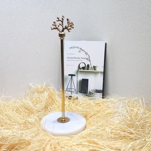 Rose Gold Metal Freestanding Paper Towel Holder Double <b>Roll</b> Floor <b>Stand</b> Modern Bathroom <b>Toilet</b> Paper Rack - Product Image 6