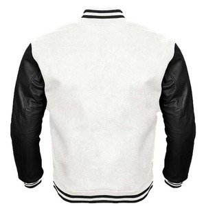 High Quality Custom Made Men's Varsity <b>Jacket</b> Stand Collar Embroidered Baseball Design for <b>Winter</b> Season Price - Product Image 2