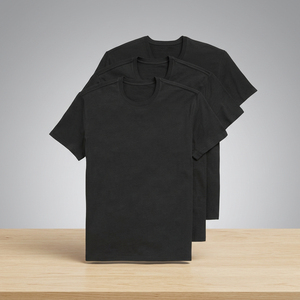 T-shirt décontracté pour homme en jersey de coton doux, imprimé au laser, respirant, léger, à manches courtes, pour l'été, usage quotidien, vente en gros - Product Image 5