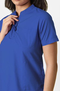 Customize Medical <b>Nursing</b> Jogger Scrubs Hospital Uniform Unisex Top Scrub Suit Sets Polyester Spandex Summer Fashionable - Product Image 5