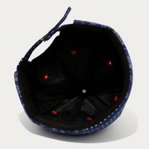 Gorra de béisbol retro artística con estampado de cachemira para mujer, gorros Docker personalizados sin visera con diseño de flor de cachemira para hombre, para exteriores y estilo urbano. - Product Image 4