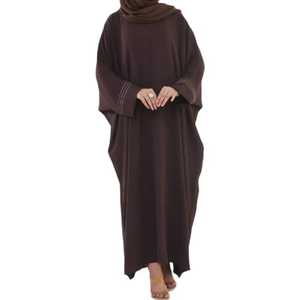 Women's Modest Islamic Abaya Prayer Robe Black Designed <b>for</b> Dubai Turkish African Muslims Ladies Abaya <b>Dress</b> Dubai - Product Image 1