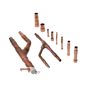 Piezas de repuesto para máquina de aire acondicionado VRF serie LG VRF cobre Y-Joint Refnet Joint Disperse Y Branch Pipe para VRV VRF - Product Image 2