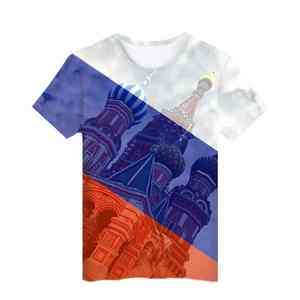 Camisetas de Hombre al por Mayor, Ropa Casual y para Exteriores, Poliéster y Algodón Transpirable, Estilo Urbano, Diseño Sólido Sublimado - Product Image 3