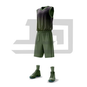 Uniforme de Baloncesto Personalizado sin Mangas Unisex, Pantalones Cortos a Juego, Tela Ligera y Transpirable para Equipo Profesional - Product Image 1