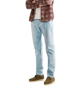 กางเกงยีนส์ผู้ชายทรงตรงแบบหลวมสไตล์แฟชั่นใหม่คุณภาพพรีเมียมขายส่ง ล้างสีแบบแอซิดวอช สั่งทำได้ - Product Image 2