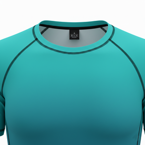 Camiseta de compresión sublimada de manga corta de calidad premium, transpirable, con costuras duraderas, para entrenamiento de MMA, BJJ y surf. - Product Image 4