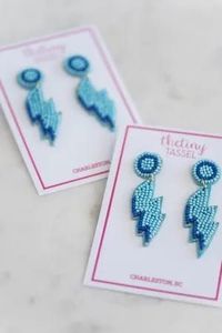 New Design Embroidery Seed Beaded Cute Stylish Earrings Hoops For Weddings Parties Festive Events Gifting Trendy Fashion Jewelry - Product Image 3