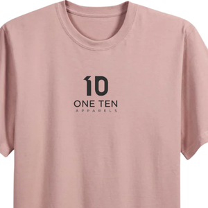 เสื้อยืดผู้ชายไซส์ใหญ่ สีชมพูอมเทา ผ้าฝ้ายพรีเมียม คอกลม แขนสั้น สไตล์ลำลอง โอเวอร์ไซส์ ทนทาน ใส่ได้ทุกวัน สตรีทแวร์ - Product Image 3