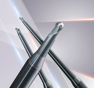 Fresa de extremo cuadrado de carburo NS TOOL de Japón para fabricación de moldes con 2/4 filos, alta precisión, duradera para centro de mecanizado CNC - Product Image 4