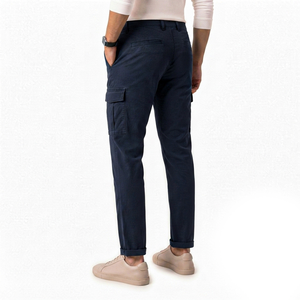 Pantalones Cargo Modernos e Informales para Hombre, Corte Ajustado, Pierna Estrecha, Múltiples Bolsillos, Logotipo Personalizado, Pantalones de Alta Calidad para Hombre - Product Image 6